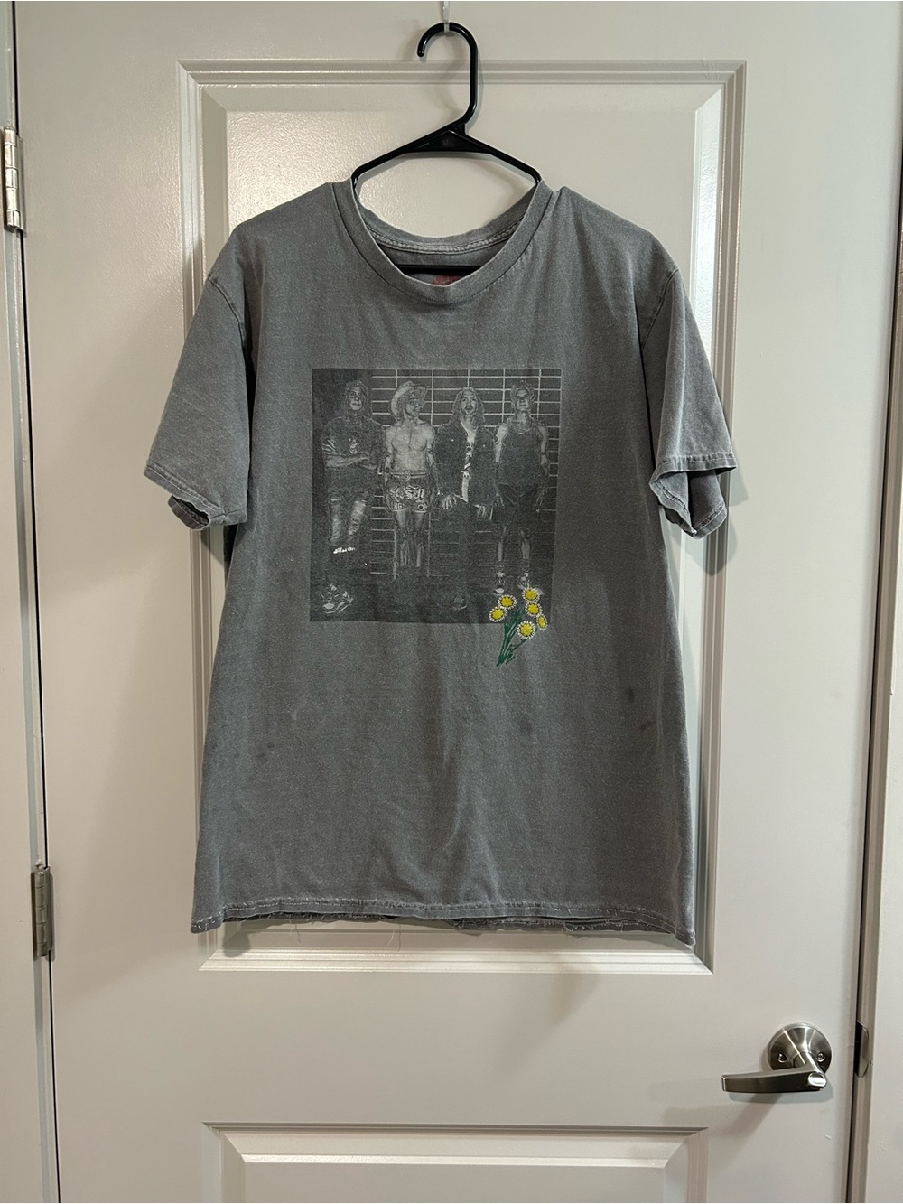 Red Hot Chili Peppers Short Sleeve Gray Band Tee